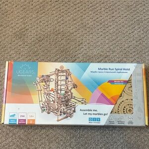 NWT UGEARS Wooden Marble Run Model Kit